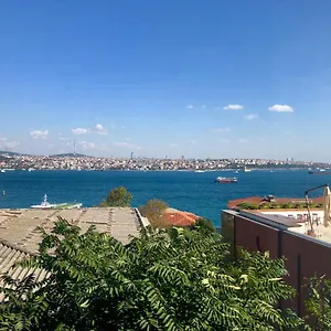  شقة Cihangir, Taksim, Bosphorus View